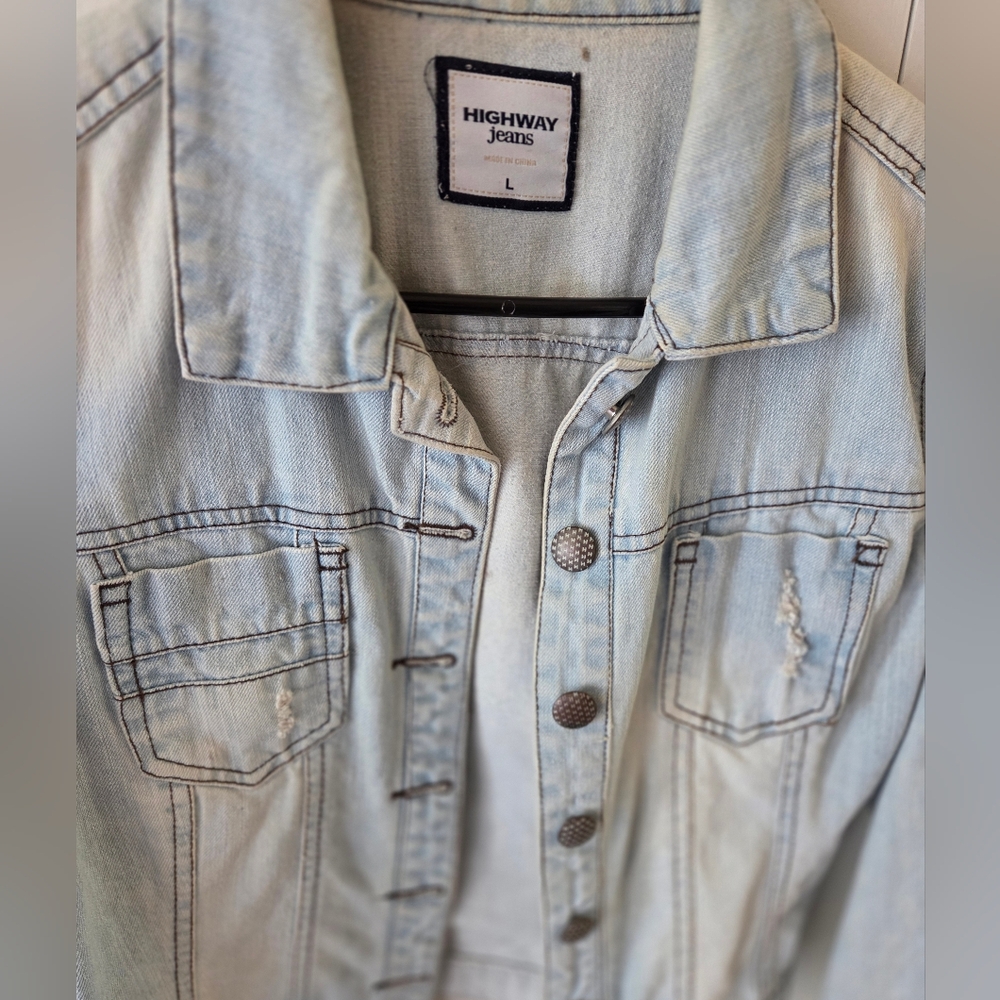 Highway Jeans Light Blue Jean Jacket - Picture 2 of 11